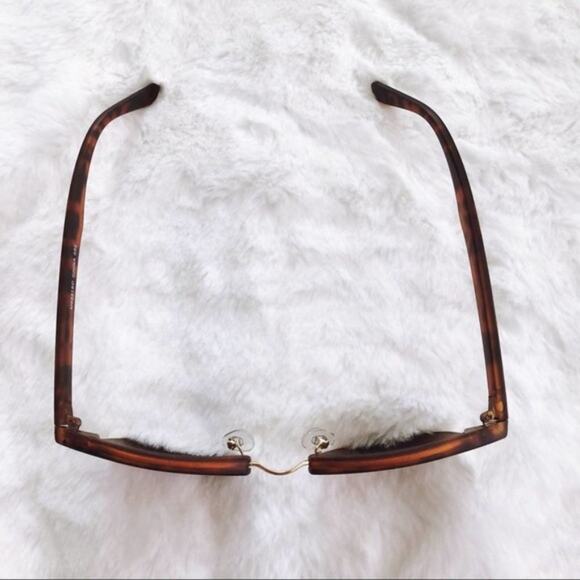 Harris Print & Gold Horn Rimmed Sunglasses - Picture 3 of 9